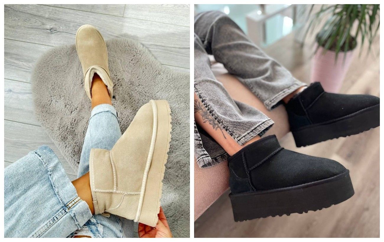 коричневі уггі з чим носити